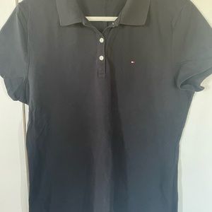 Tommy Hilfiger - Black Womens Polo Shirt -